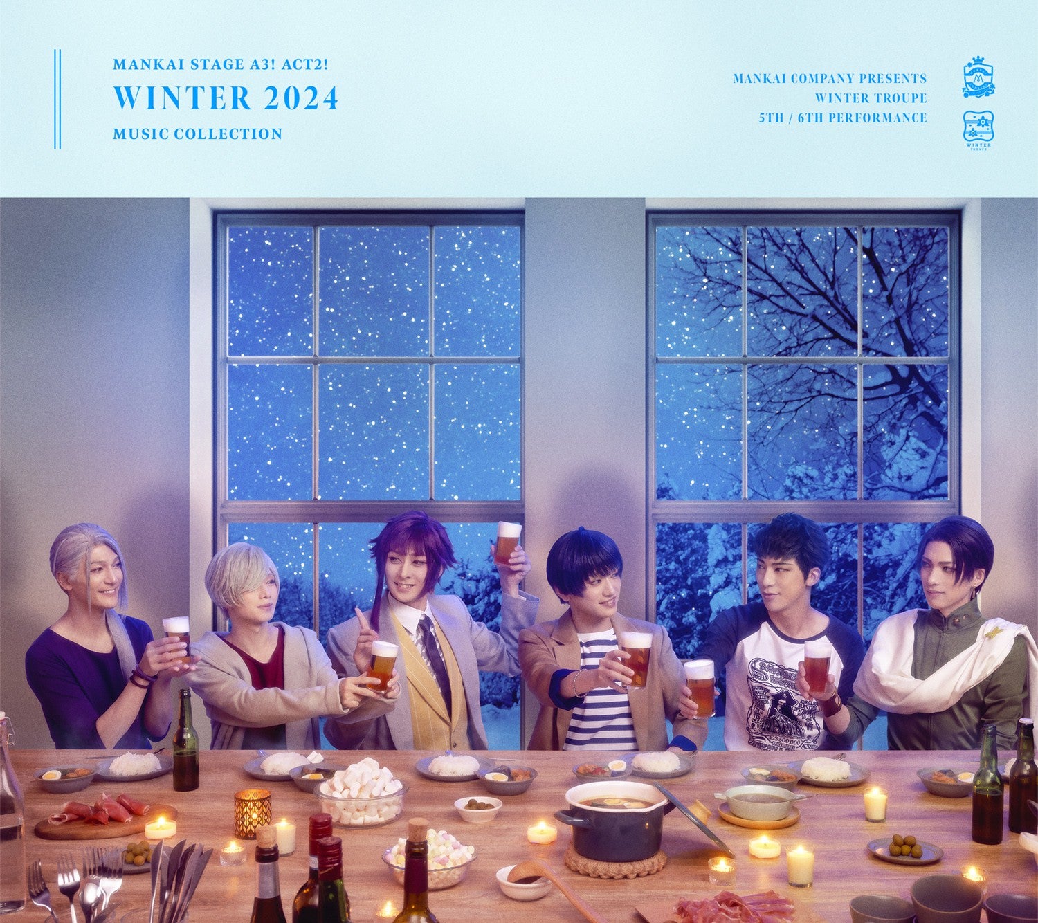 「MANKAI STAGE『A3!』ACT2! ~WINTER 2024~」MUSIC COLLECTION Release on September 4, 2024